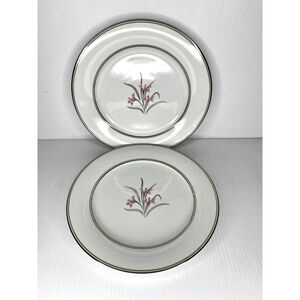 Noritake China Set of 2 Dinner Plates Kent #5422